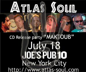 Atlas Soul's CD release at Joe's Pub