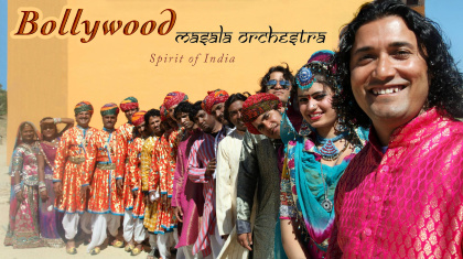 Bollywood Masala Orchestra - India will be Playing Swiss, France,Belgium