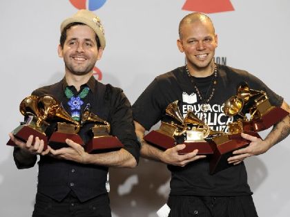 Calle13 Wins Big at Latin Grammys