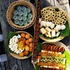Variety of Local Delicacies from Sarawak, Borneo
