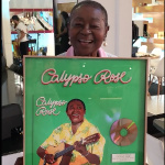 Calypso Rose with her Gold record 