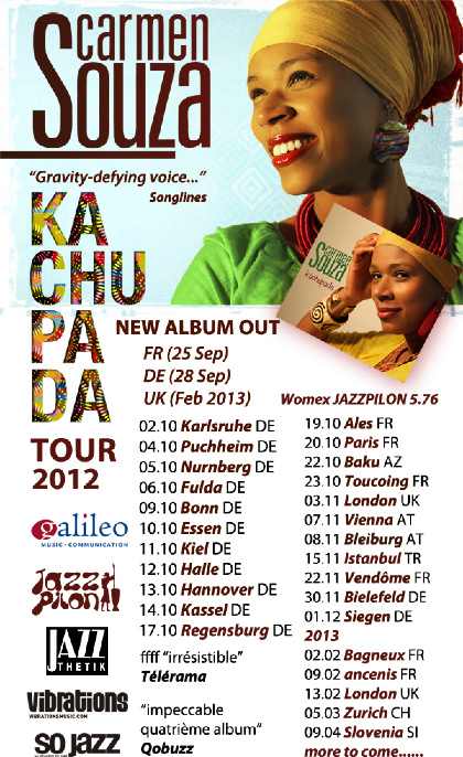 Carmen Souza KACHUPADA WORLD TOUR