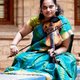 Jyotsna with the carnatic violin