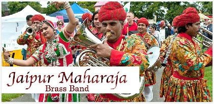 Jaipur Maharaja Brass Band Touring in Europe Aprile to Nov 2014 