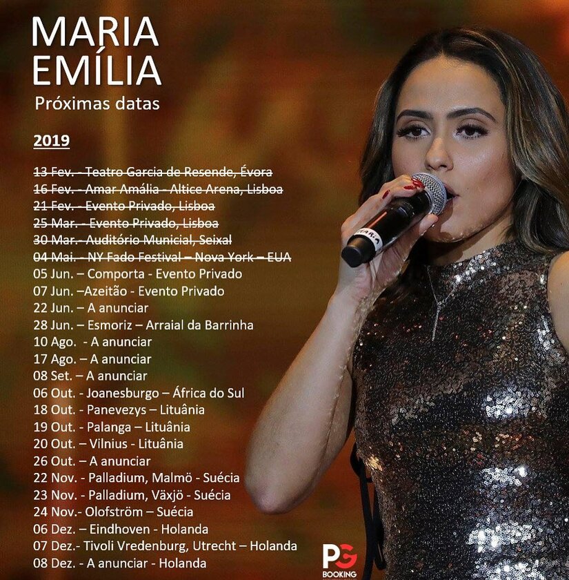 MARIA EMÍLIA - Fado from Portugal on Tour