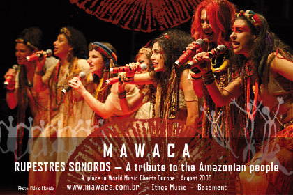 Mawaca is prospecting booking/agent and venues in Europe.