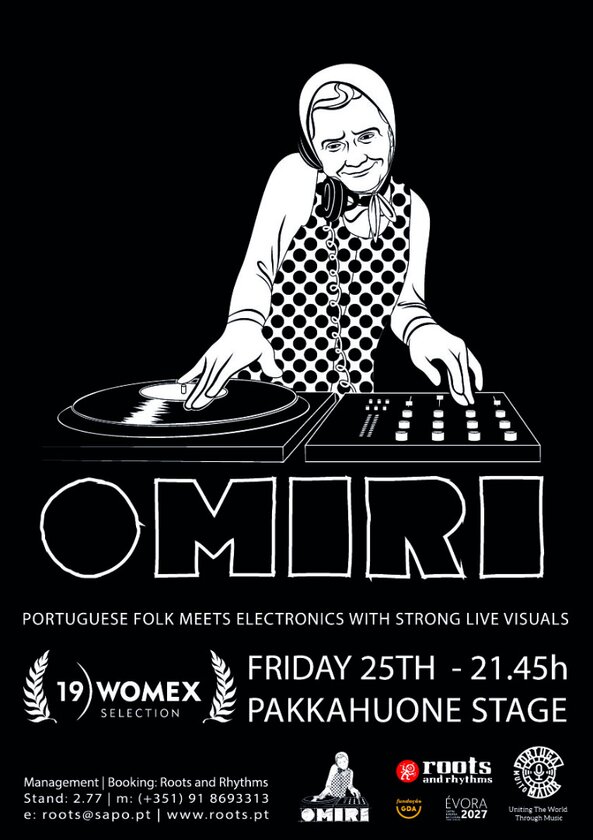 OMIRI live at WOMEX today friday 25.10 PakkaHoune