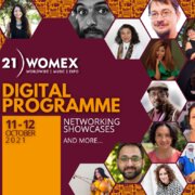 WOMEX 21 Digital Programme designed by Gideon Elfgen