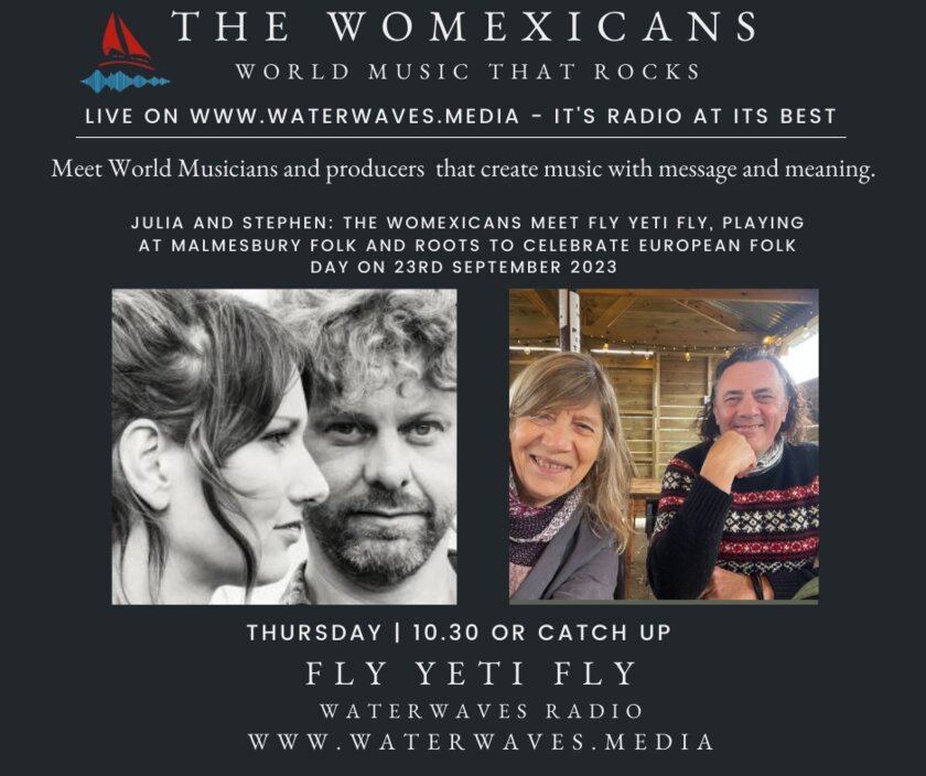 The Womexicans show on Waterwaves Radio catalyses Folk and Roots Festival