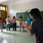 During a workshop