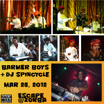 Promo poster - Barmer Boys with DJ Spin-Cycle