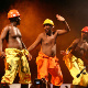 Black Umfolosi gumboot dance