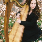 cecile corbel with her harp
