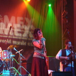 Tita Lima playing at Womex