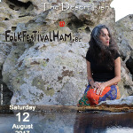Lamia Bedioui & The Desert FIsh_Folkfestival Ham_poster