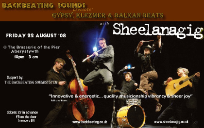 Sheelanagig - Gypsy, Klezmer & Balkan Beats