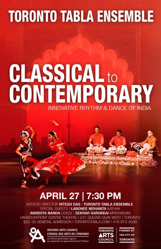 Toronto Tabla Ensemble - Classical to Contemporary