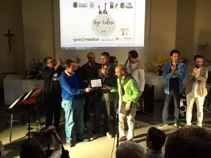Ugo Calise Festival Award - Emanuele Ammendola win for the best inedit song.