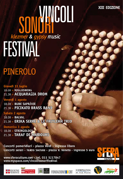 VINCOLI SONORI - klezmer & gypsy music Festival