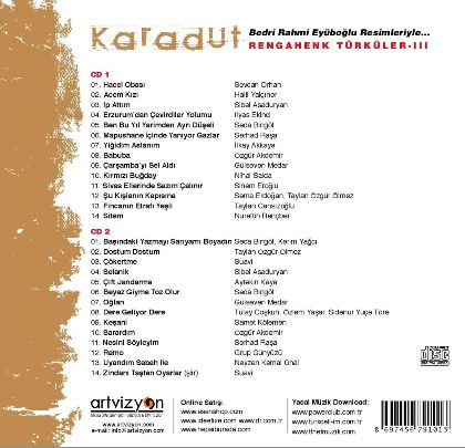 Rengahenk Turkuler - Karadut (Colors In Harmony III-Karadut) - Compilation by Various Turkish Folk Songs Artists