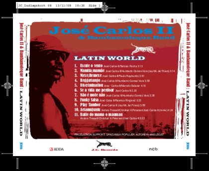 Latin World feat.José Carlos II and Bambamoleque Band - José Carlos II and Bambamoleque Band