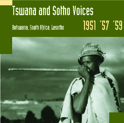 Tswana and Sotho Voices - various artists