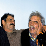 The "plomaritikos" song being performed in the village cafe, Lesbos 1994.