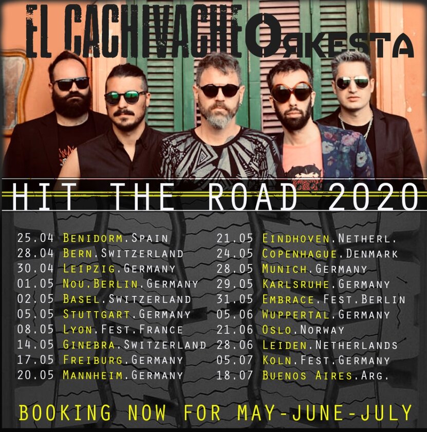El Cachivache Quinteto - Europe Tour 2020