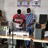 Youths being prepared to be Deejays