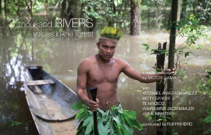 '3 thousand RIVERS' project pitch at 1pm today