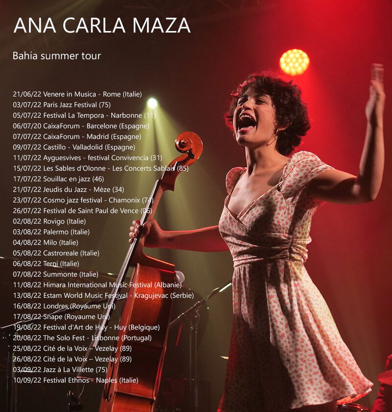 Ana Carla Maza - Bahia summer tour