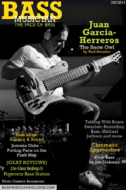 Bass Musician Magazine - Snow Owl Cover Story