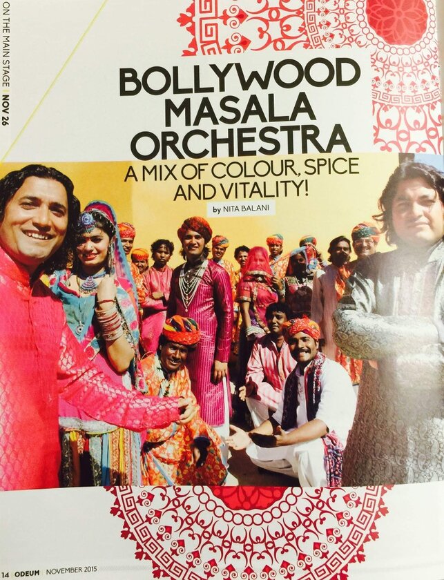 Bollywood MASALA Orchestra - India Touring in Europe 2020