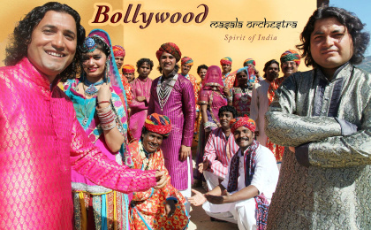 Bollywood Masala Orchestra Touring in Europe Aug to Nov 2014