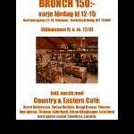 Country & Eastern Café Poster
