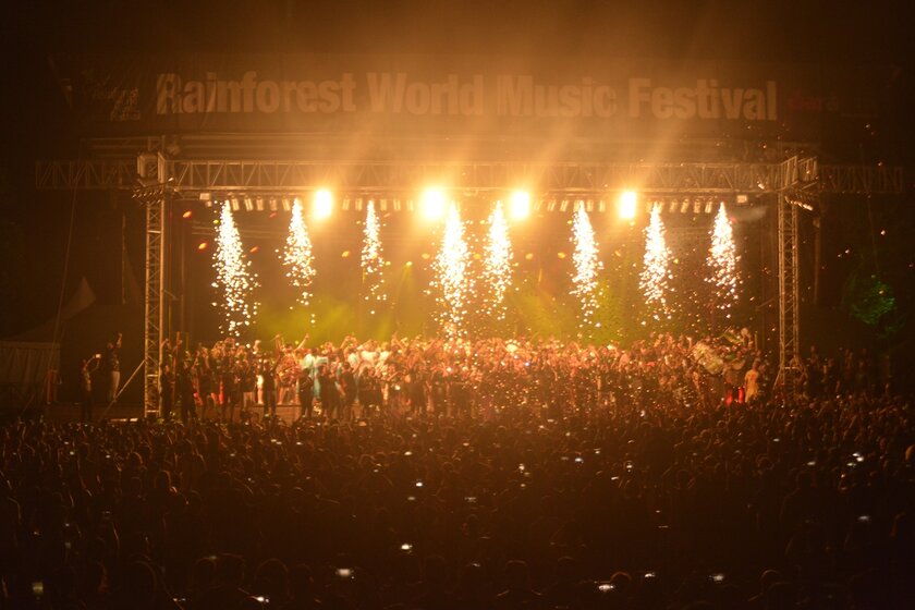 Rainforest world music festival