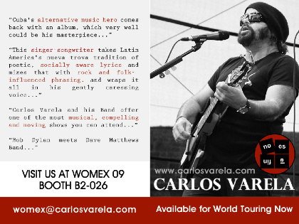 Carlos Varela and His Band Available for Booking Now