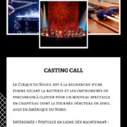 Cirque du Soleil-Casting Call