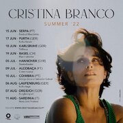 Cristina Branco's Summer Tour with new dates in Portugal, Germany and Italy