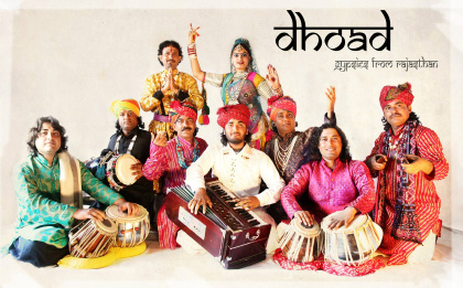 DHOAD Gypsies from Rajasthan playing Edinburgh Festival