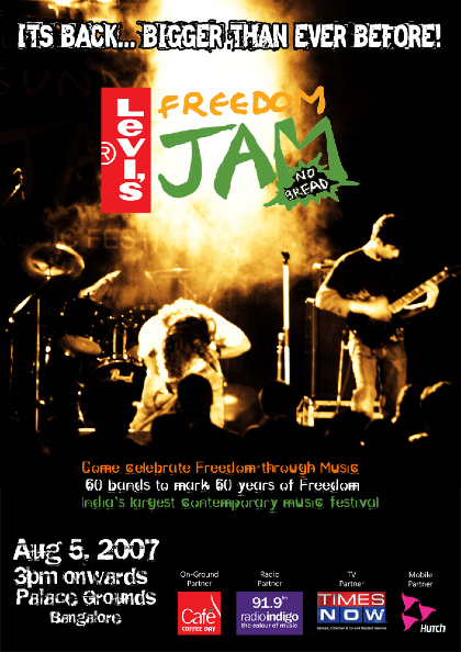 FREEDOM JAM , Bangalore's own Woodstock