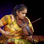 Jyotsna with the South Indian carnatic violin