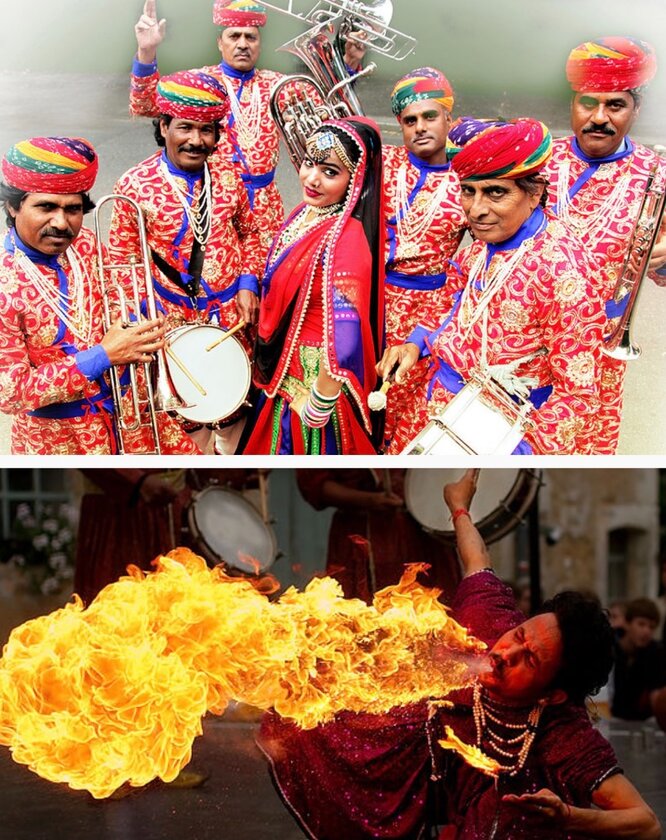 Jaipur Maharaja Brass Band Touring in Europe 2022