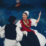 Northern Croatia has beatiful customs shown in this dance