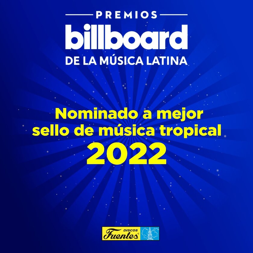 Latin Billboard nomination for Discos Fuentes