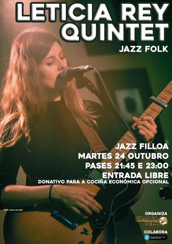 Leticia Rey live show in A Coruña