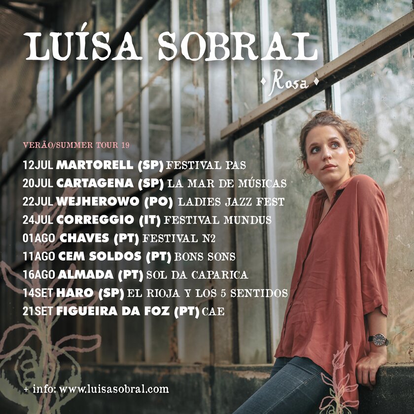 Luísa Sobral announces Summer Tour!