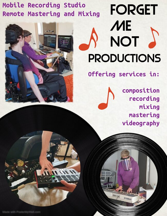 Mobile Recording Services for Disabled Musicians