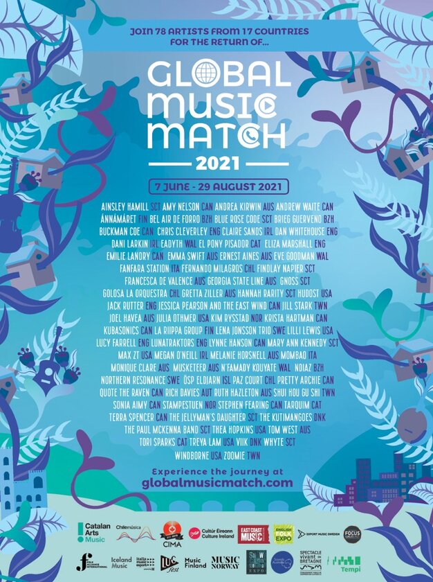 Northern Resonance selected for Global Music Match 2021