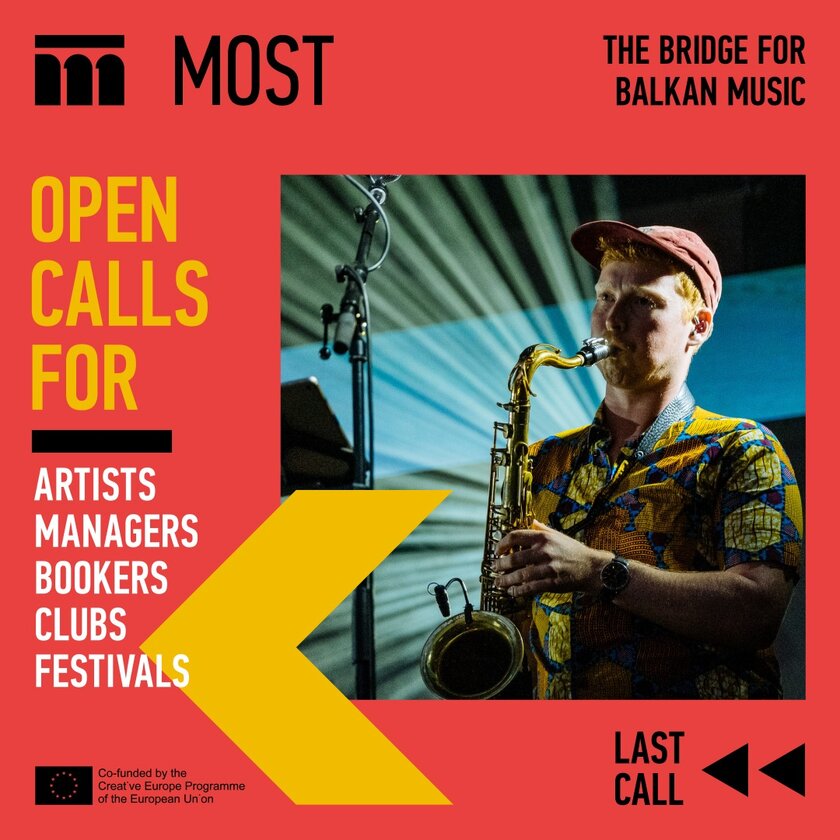 Open Call for MOST The Bridge For Balkan Music